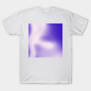 purple to white gradient T-Shirt